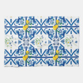 Citrus, citroenen, middellandse zee theedoek (Horizontaal)