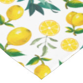 Citrus, citroenen, zomer tafelkleed (Gekanteld)