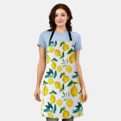 Citrus, citroenen, zomeraprons schort (Gedragen)