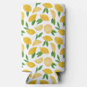 Citrus citroenpatroon seltzer blikjeskoeler (Achterkant)