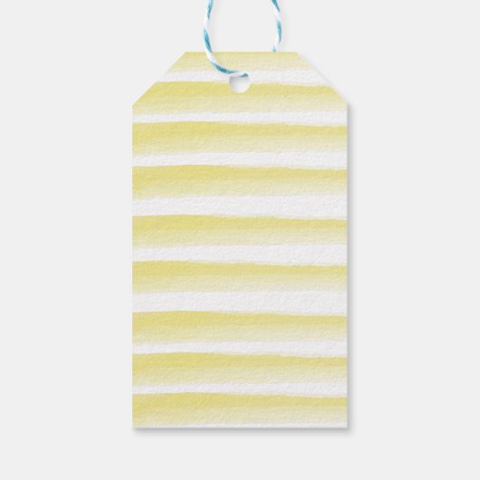 Citrus Citrus1st Verjaardag Geel Bedankt Cadeau La Cadeaulabel (Achterkant)