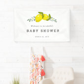 Citrus Citrus Floral Baby shower Spandoek (Insitu)