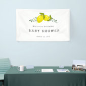 Citrus Citrus Floral Baby shower Spandoek (Beurs)