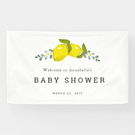 Citrus Citrus Floral Baby shower Spandoek