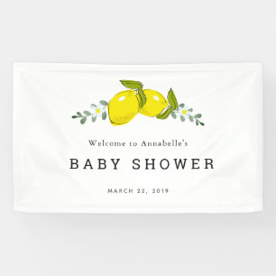 Citrus Citrus Floral Baby shower Spandoek