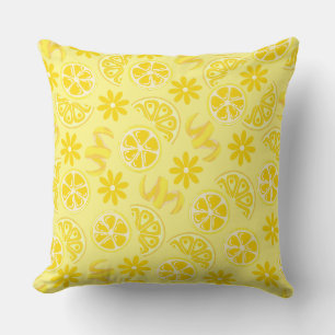 Citrus citrus limonade zomer chef geel kussen