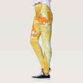 Citrus Cocktail: Sparkling Water Patroon Leggings (Links)