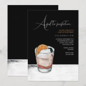 Citrus Cocktail uitnodiging (Voorkant / Achterkant)