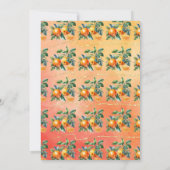 citrus | Cocktail Vrijgezellenfeest Kaart (Achterkant)