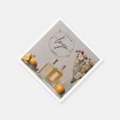 citrus | cocktails | Boho Flowers | cocktail Servet (Hoek)