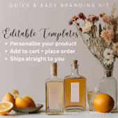 citrus | cocktails | Boho Flowers | cocktail Servet