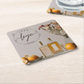 citrus | cocktails | Boho Flowers Kartonnen Onderzetters (Schuin)