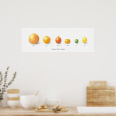 Citrus Collectie Poster (Keuken)