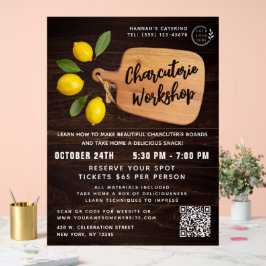 Citrus Cooking Script Acryl Bord