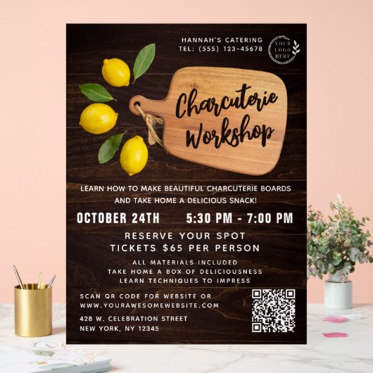 Citrus Cooking Script Acryl Bord (Huwelijk)