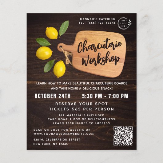 Citrus Cooking Script Flyer (Voorkant)