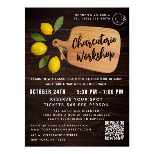 Citrus Cooking Script Perfect Poster (Voorkant)