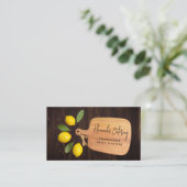 Citrus Cooking Script Visitekaartje (Staand voorkant)