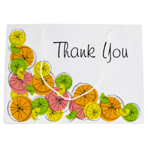 Citrus Corner - Bedankt voor grote cadeautas
