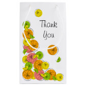 Citrus Corner Dank u geschenkzak klein Cadeauzakje (Achterkant)