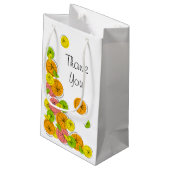 Citrus Corner Dank u geschenkzak klein Cadeauzakje (Achterkant Gekanteld)
