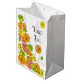 Citrus Corner Dank u geschenkzak medium Cadeauzakje (Voorkant Gekanteld)