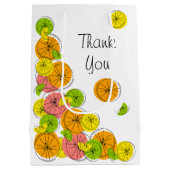 Citrus Corner Dank u geschenkzak medium Cadeauzakje (Achterkant)