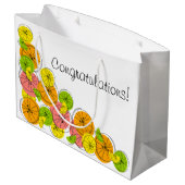 Citrus Corner Text cadeau grote zak Groot Cadeauzakje (Achterkant Gekanteld)