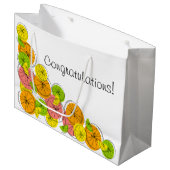 Citrus Corner Text cadeau grote zak Groot Cadeauzakje (Voorkant Gekanteld)