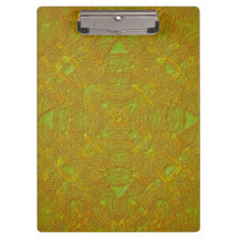 Citrus Damask Mandala Map Map Binder