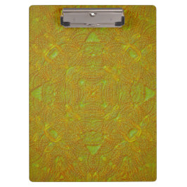 Citrus Damask Mandala Map Map Binder Klembord