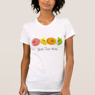 Citrus Dames 'Text' T-shirt