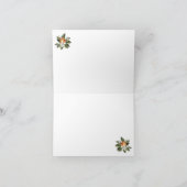 Citrus Dankkaartjes Citrus Bruidsfeest Bedankkaart (Binnen)