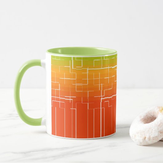 Citrus Delight Mok (Met donut)