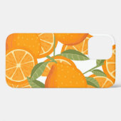 Citrus Delight: Oranje fruitpatroon Case-Mate iPhone Case (Achterkant (horizontaal))