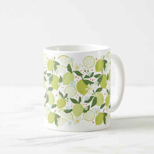 Citrus Design Keramische Mok (Voorkant rechts)