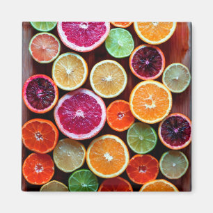 Citrus Dream Lemon Limoen Oranje Fruit Magneet