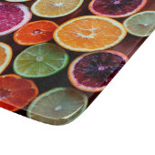 Citrus Dream Lemon Limoen Oranje Fruit Snijplank (Hoek)