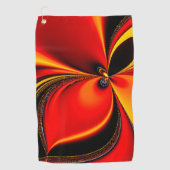 Citrus Elegance Golfhanddoek (Voorkant)