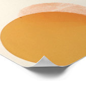 Citrus en bes botanische mixed media poster (Hoek)