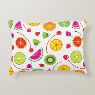 Citrus en bessen accent kussen