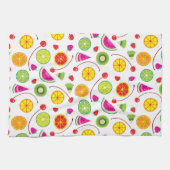Citrus en bessen theedoek (Horizontaal)