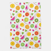 Citrus en bessen theedoek (Verticaal)