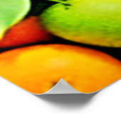 Citrus en bladeren Graphic Poster (Hoek)