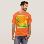 Citrus en bladeren Graphic T-shirt (Voorkant volledig)