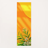 Citrus en bladeren Graphic Yogamat (Voorkant)