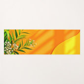 Citrus en bladeren Graphic Yogamat (Voorkant (horizontaal))