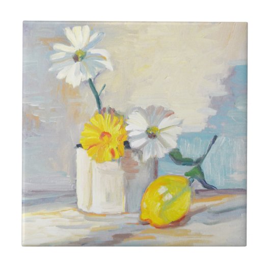 Citrus en Linen Tegeltje (Voorkant)