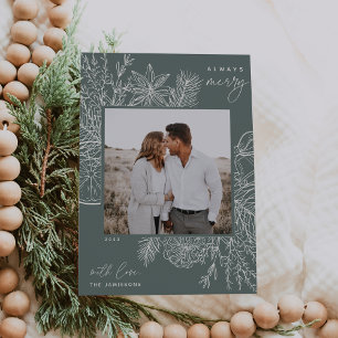 Citrus en specerijen   Altijd Merry Photo Holiday  Feestdagenkaart