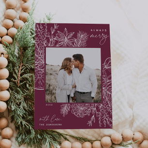 Citrus en specerijen   Altijd Merry Photo Holiday  Feestdagenkaart